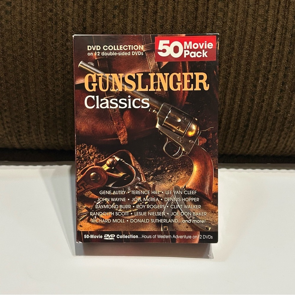 Gunslinger Classics 50 Movie Pack DVD Collection